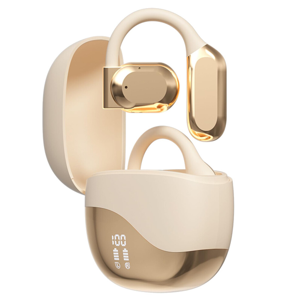 Ai Language Translator Earbuds Realtime Openear Translation 144 Languages Bluetooth Wireless Earphones Travel Beige 9187378799123
