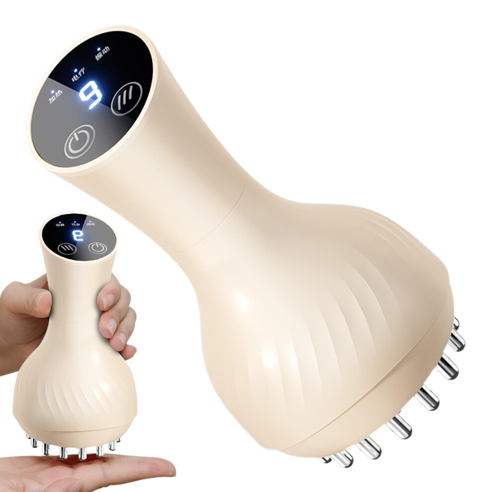 Electric Meridian Brush For Belly And Abdomen, Vibration Massage Tool For Back And Legs, Sculpting Muscle Reliever