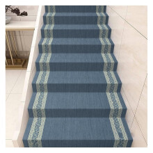 Stair Carpet Roll 0.8x6m Microfiber Non Slip Cuttable Runner for Wooden and Iron Steps Safety