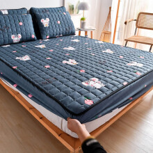 Cooling Mattress Pad with MoistureAbsorbing Fabric, QuickDry, Breathable Cotton, 90x200cm Color 11