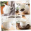 Ceramic Creamer Pitcher with Ergonomic Handle, Drip Pouring, Microwave and Dishwasher Safe 3