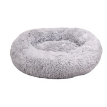 Cesta redonda 70 x 18 x 53 cm Cinza claro