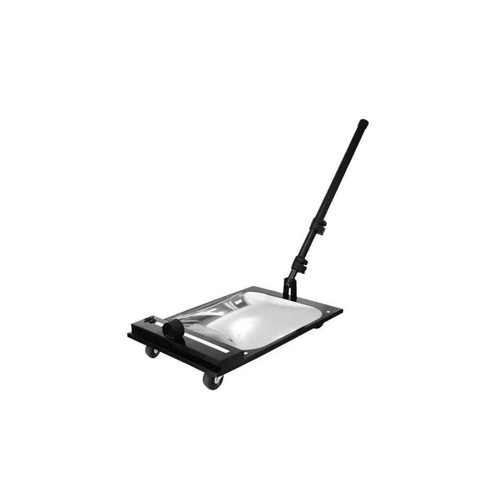 Under Vehicle Inspection Mirror With Led Lights, 300Mm Wideangle, Telescopic Handle, 4 Wheels 9094768778401