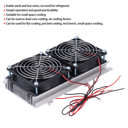 Semiconductor Cooling System DualCore 120W 12V 200x115x75mm 2