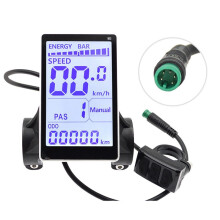 Universal-LCD-Bildschirm für Elektrofahrräder, E-Scooter, M5-Panel, LCD-Messgerät für Elektrofahrräder, für Mountainbikes und E-Bike-Teile