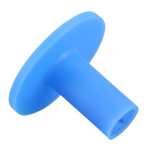 2.1-Inch Blue Rubber Golf Tees Holder for Indoor/Outdoor Training