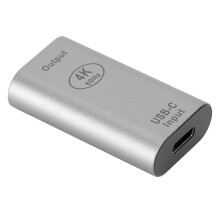 Uitgebreide USB-C naar HDMI multiport-adapter met HD-resolutie en schermspiegeling, compatibel met laptops, tablets en telefoons.
