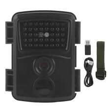 Fast Trigger Time Trail Camera Mini Outdoor Night Vision Motion Activated HD Shooting IP54 Waterproof Infrared Sensor Angle Exposure Control Anti
