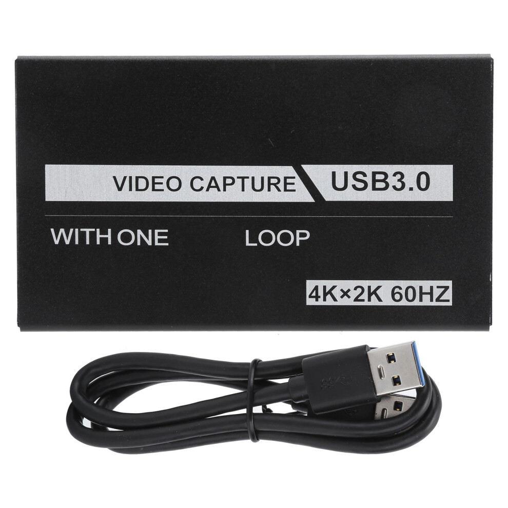 Hdmi Capture Card For Nintendo Switch, Audio And Video Capture Hd Game Recorder 4K 1080P 60Fps With Loop-Out Compatible With Ps5 Xbox Obs Streaming So 9176269247423