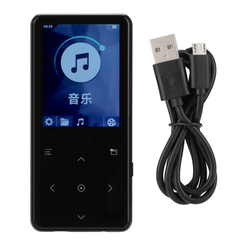 Reprodutor Android com interface gráfica de usuário, chip Bluetooth para conectividade perfeita e design fácil de transportar (compatível com