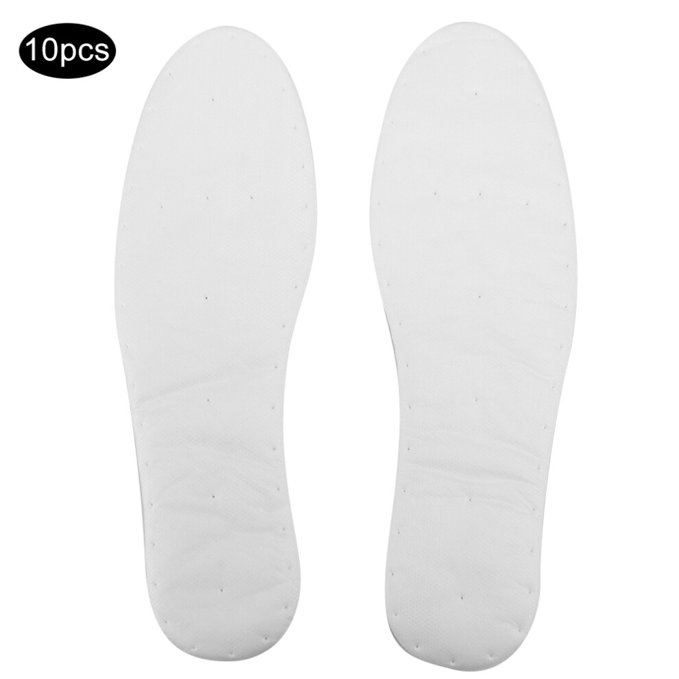 Comfortable Fit Shoe Insoles Super Soft Terry Cloth Breathable Sweat Absorption Odor Control Versatile Usage Lightweight Portable Inserts for All