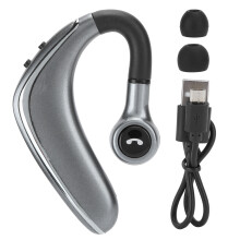 Versatile Bluetooth Headset, Dual Mic Noise Cancelling for Crystal-Clear Calls