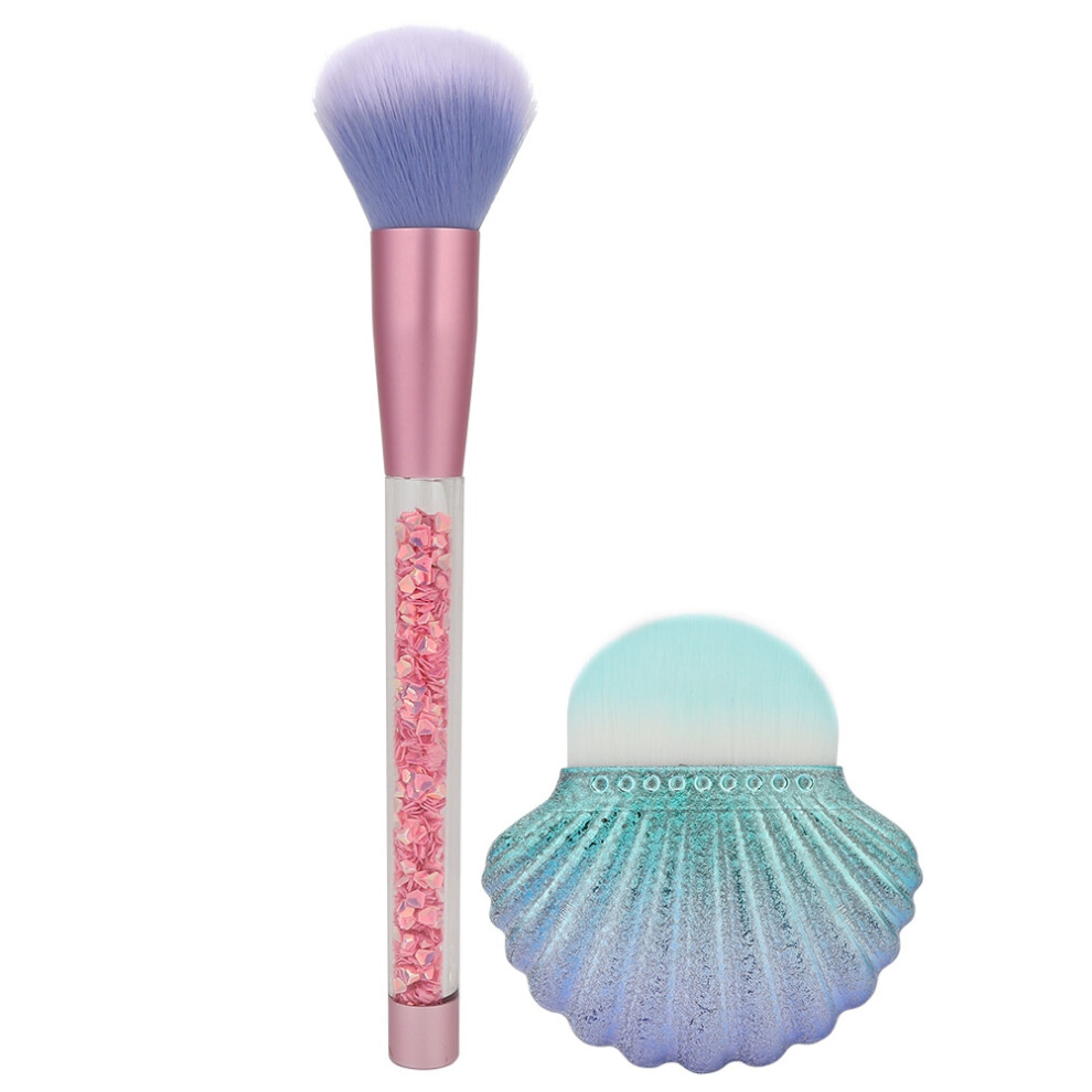 Glitter Unicorn Foundation Set, Eye Catching Appearance For Unforgettable Makeup Moments For Halloween Parties For Nightclubs For Daily Use
