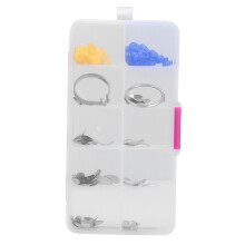 Bandas de matriz dental profesionales, selección de formas variadas, materiales de alta calidad, adecuadas para procedimientos completos de molares