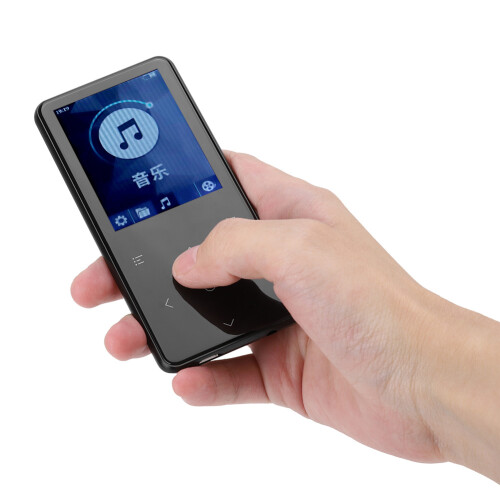 Reprodutor Android com interface gráfica de usuário, chip Bluetooth para conectividade perfeita e design fácil de transportar (compatível com 1