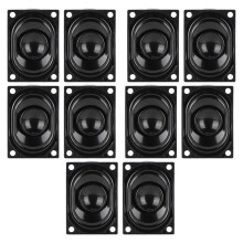 Stereo basový reproduktor, ideálny pre rádio, náhrada Bluetooth reproduktorov, zosilňovač zvuku 4Ohm3W ABS, basový efekt pre multimédiá a