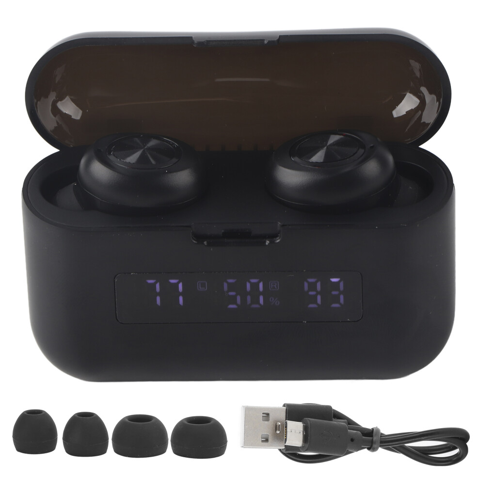 Wireless Bluetooth Headphones, Bluetooth 5.4 Noise Cancelling Wireless Earbuds Hifi Stereo Bass Enc Microphone Ip7 Waterproof Smart Charging Case 9423501492081