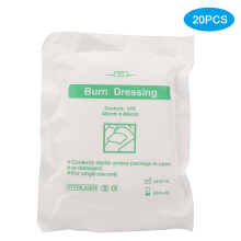 Pansements essentiels pour le soin des brûlures, rafraîchissants et apaisants, non adhérents et absorbants, respirants et imperméables, stériles