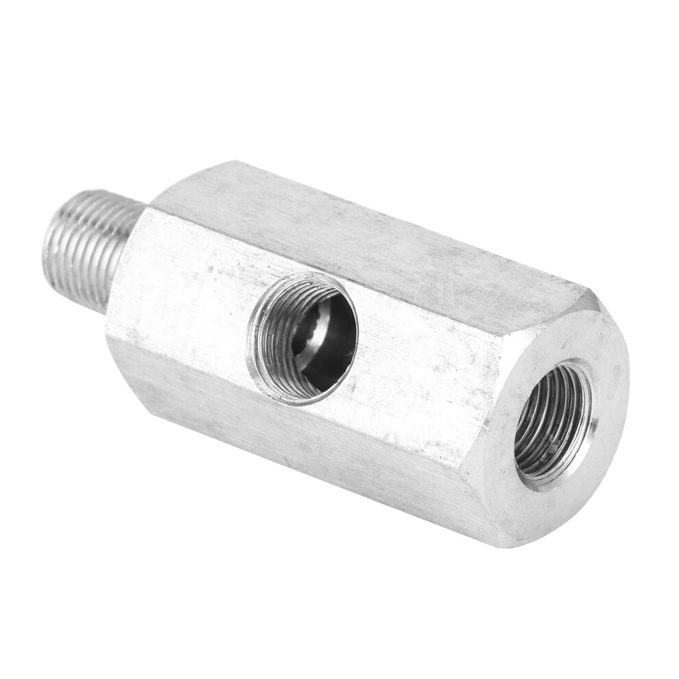 1/8In Bspt Oil Pressure Sensor Tee Npt Adapter For Turbo Line Support 9441378805087