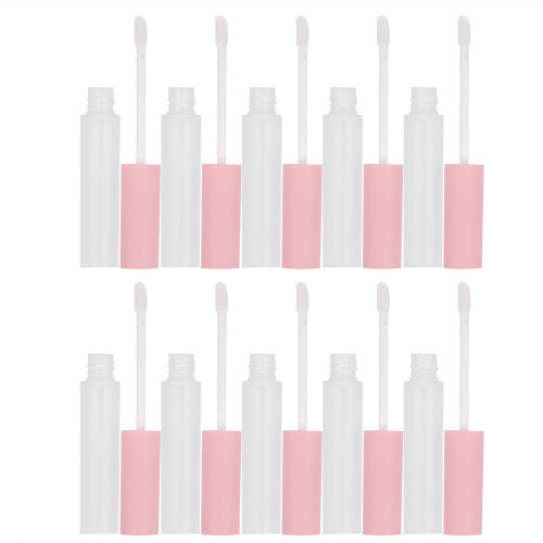 Διαφανές σώμα μπουκαλιού, άδειοι σωλήνες lip gloss, ξαναγεμιζόμενα δοχεία lip gloss, κιτ 1