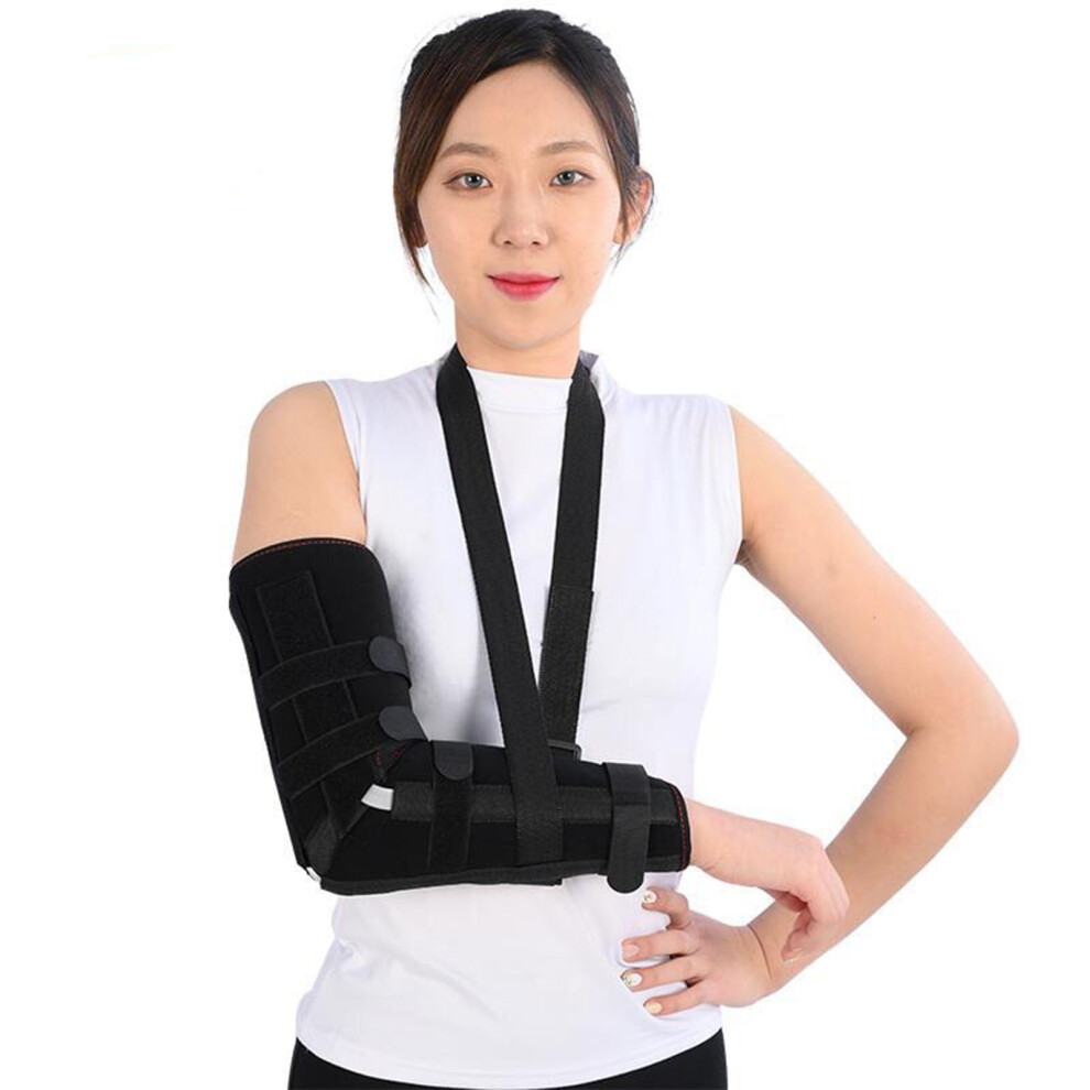 Arm Sling Shoulder Injury Posterior Arm Splint Elbow Immobilizer Right Or Left Forearm Brace With Support Sling