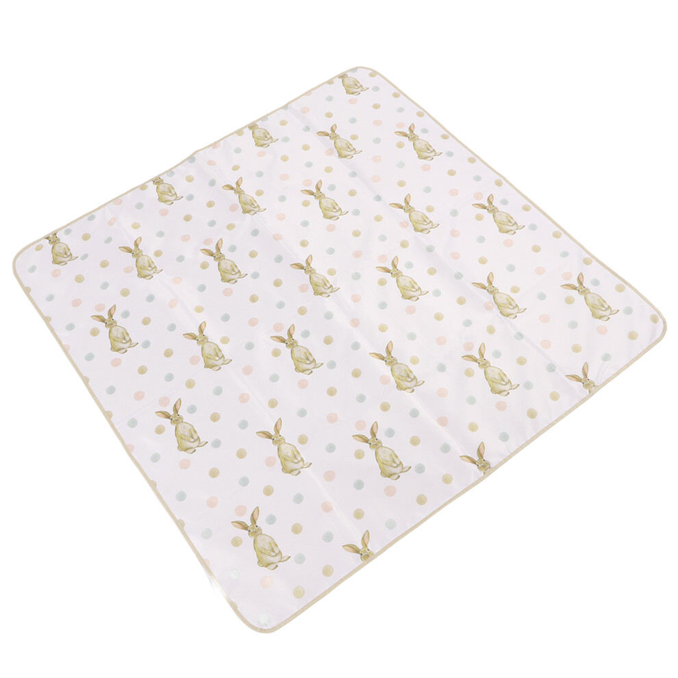Baby Play Mat Waterproof 110x110cm Non-Slip Animal Pattern for High Chair