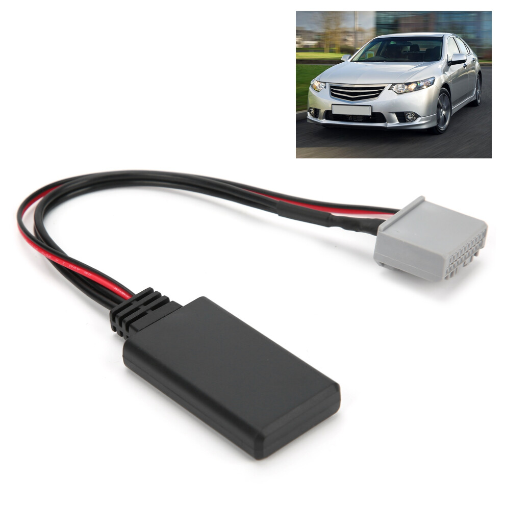Bluetooth Aux In Cable For Honda Civic Crv Accord 2007-2013 Black 9471378810286