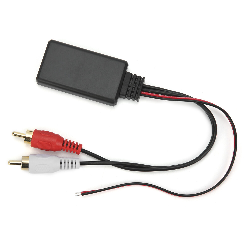 Portable Bluetooth 5.0 Rca Adapter For Car Audio, Fits Kenwood & Clarion 8751378810631