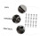 Wire Rope Protection Sleeve 50Piece Cable Protector For Deck Cable Railing Kit 5