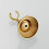 Brass Handheld Shower Head Holder Adjustable Wall Mounted Bathroom Shower Bracket 2
