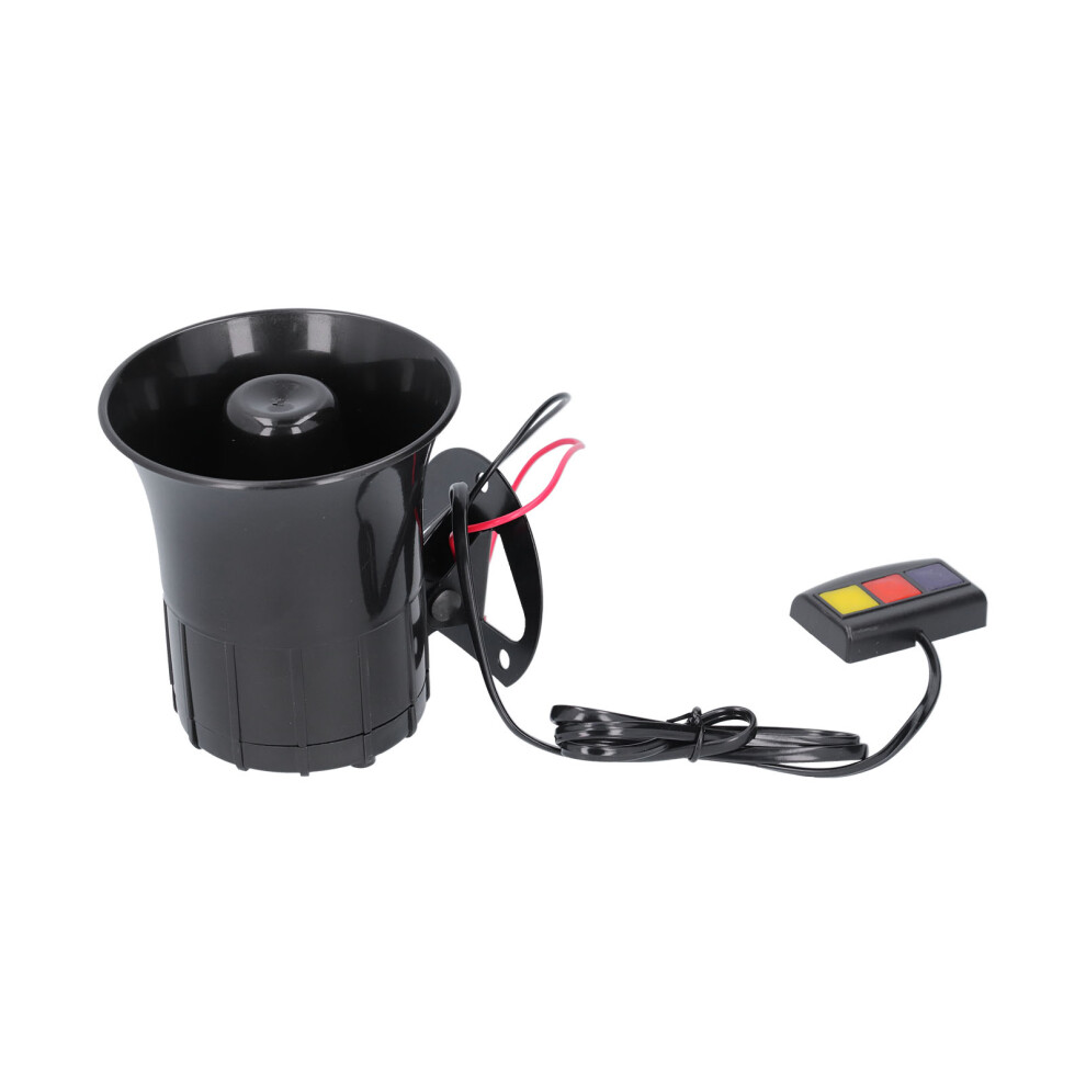 Durable 12V 30W 105Db 3-Tone Car Horn Siren For Vehicle Safety 9341378811395