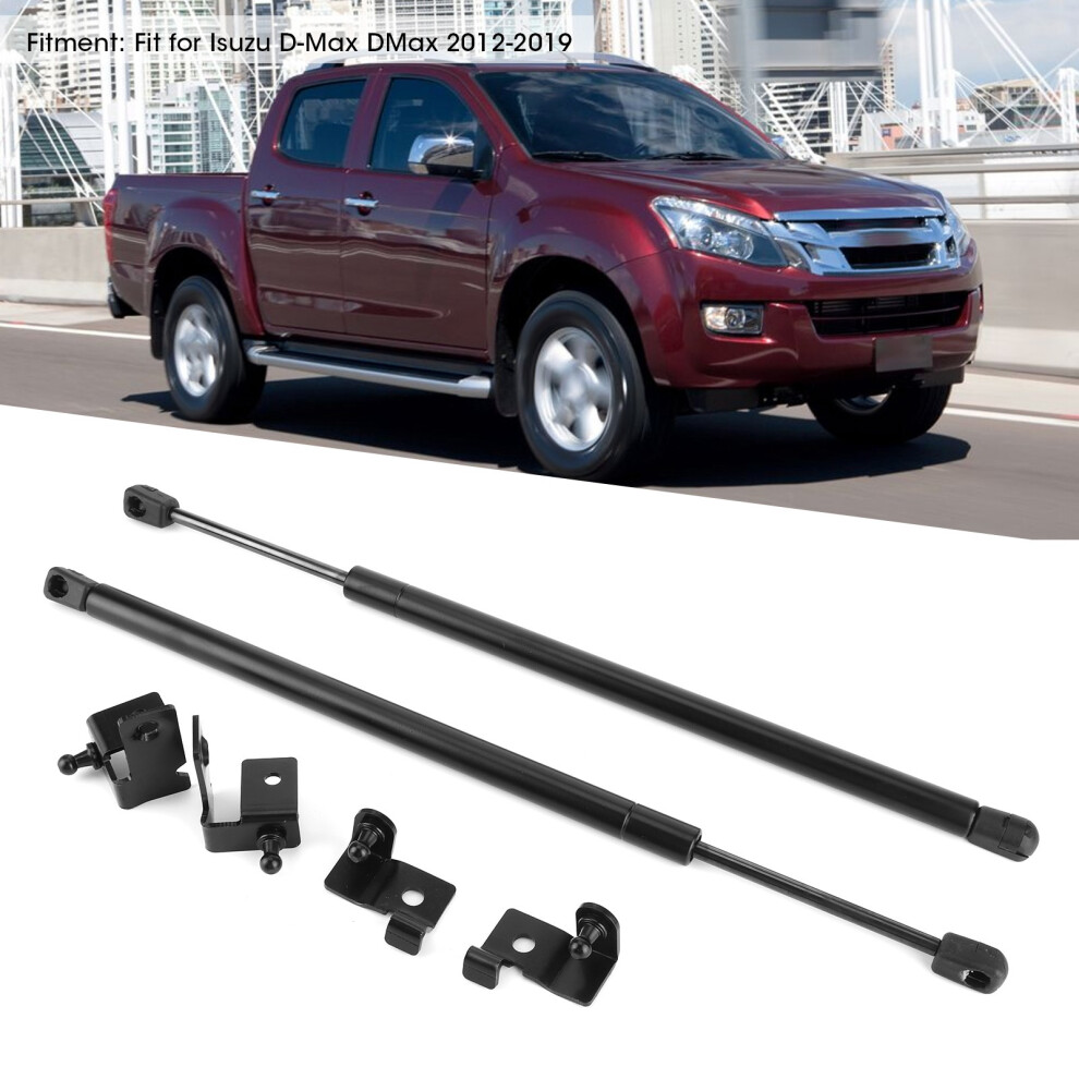 2Pcs Front Hood Gas Shock Strut For Isuzu Dmax 2012-2019 3261378812603
