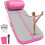 3M Pink Inflatable Gymnastics Mat & Air Roller 1