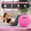 3M Pink Inflatable Gymnastics Mat & Air Roller 2