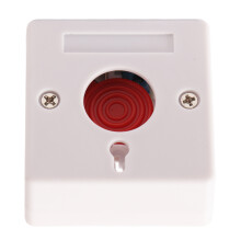 Notfall-Alarmknopf 5,2x5,2x2,7 cm 250 V 1,25 mA