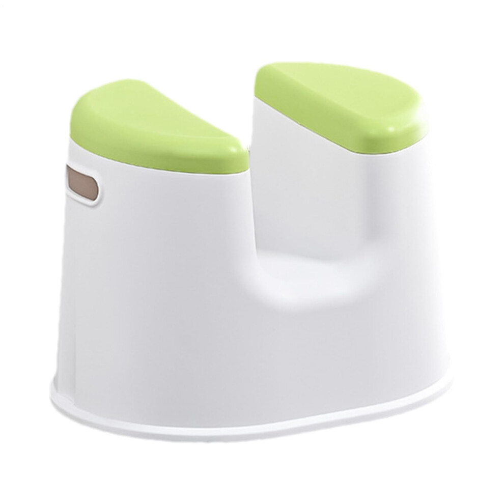 Portable Shower Chair Non Slip Water Resistant Elderly Bathtub Bench Green Safety Bathing Aid For Seniors