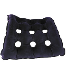 Comfortable Royal Blue Inflatable Anti-Bedsore Chair Cushion 19.5in
