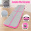 3M Pink Inflatable Gymnastics Mat & Air Roller 6