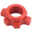 Durable 50cm Dumbbell Handles with 4 Nuts Ideal for Weight Training 8