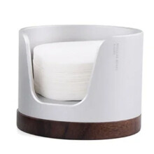 51/54/58MM Universale Filtro per Caffè Scatola Portaoggetti Maniglia Portafiltro Rotondo Portafiltro per Carta da Filtro per Moka Scatola Antipolvere