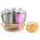 Double-Layer Rotating Storage Rack, Seasoning and Syrup Rack, Storage Rack, Wine Rack 2