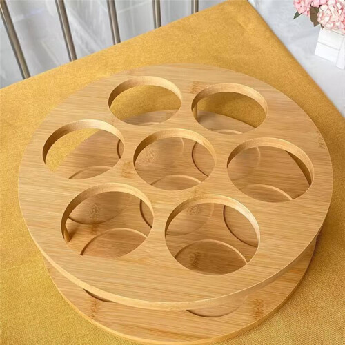 Double-Layer Rotating Storage Rack, Seasoning and Syrup Rack, Storage Rack, Wine Rack 2