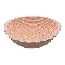 Cesto per La Lievitazione del Pane, Cestino per La Lievitazione Naturale Pieghevole per Pane Rotondo In Silicone, Ciotole per La Lievitazione