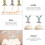 48 pcs Easter Cupcake Topper Rabbit Shape Insert Cards Random 10