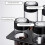 Coffee Beans Storage Container Display Rack Tea Tube Bottle Espresso Coffee Accessories Tool Coffeware Sets 7
