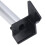 Rain Gutter Drainage Set 2Pcs Silver Greenhouse Downpipe Water Butt Gutter Kit 6