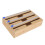 Natural Bamboo Plastic Wrap Dispenser 33.7x21.5x8.7cm 7