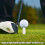 Golf Training Ball Tees 5pcs Rubber Pack for Driving Range & Practice Mat 2