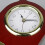 Modern Arch Table Clock with Silent Quartz Movement, Rosewood Finish and Night Light Function 4