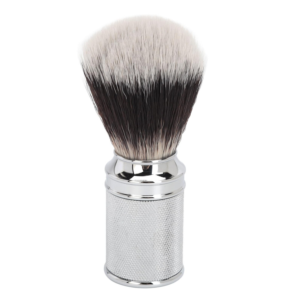 Barber Neck Duster and Shaving Brush Soft Nylon Quick Dry Bristles with Ergonomic Handle Grip